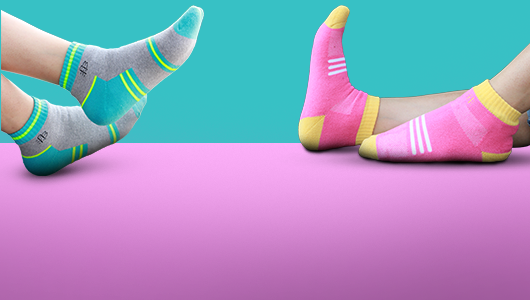 How to Keep Half Socks on in Your Slingback Shoes