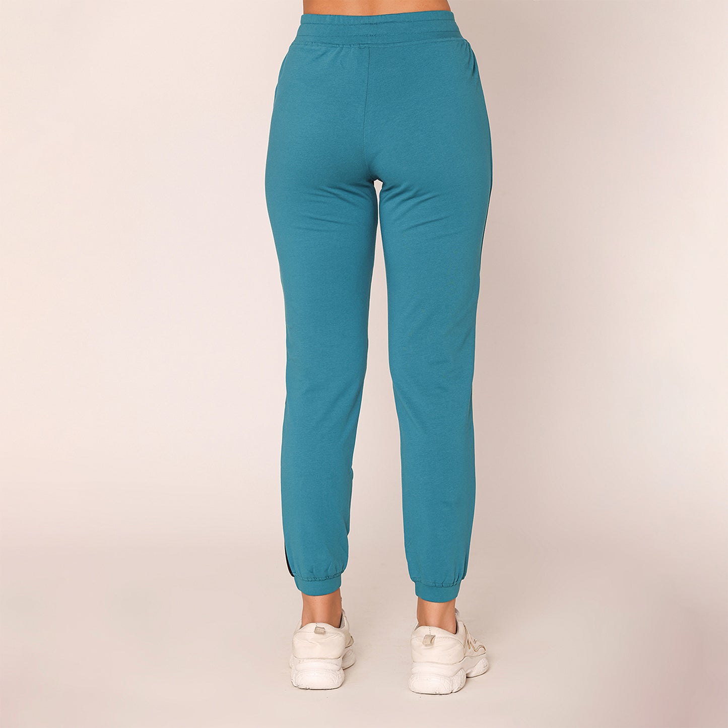 Women Fashion Jogger Pants - Harbour Blue
