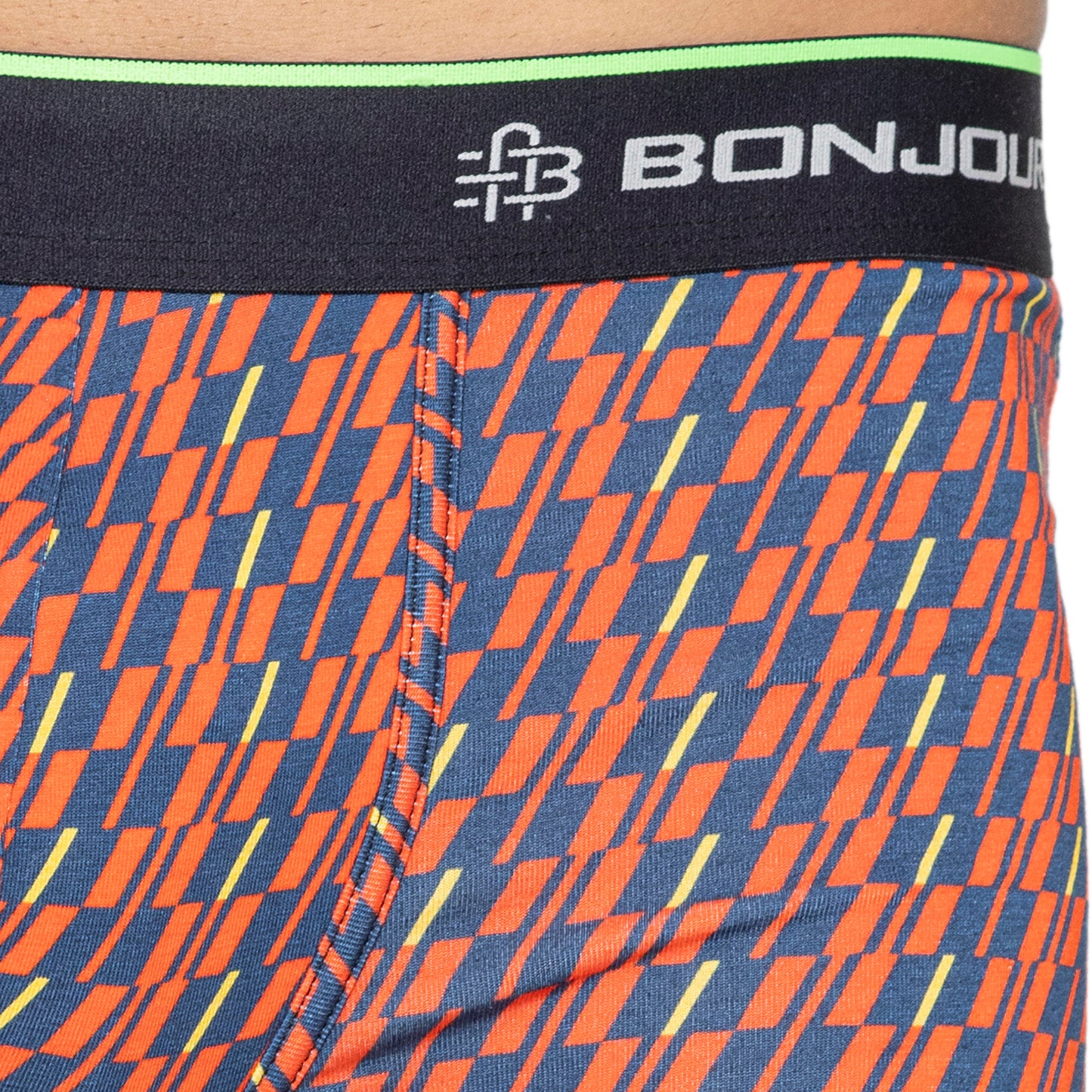 Men's Inner Supersoft Printed Modal Cotton Trunk - Single Pack | Red