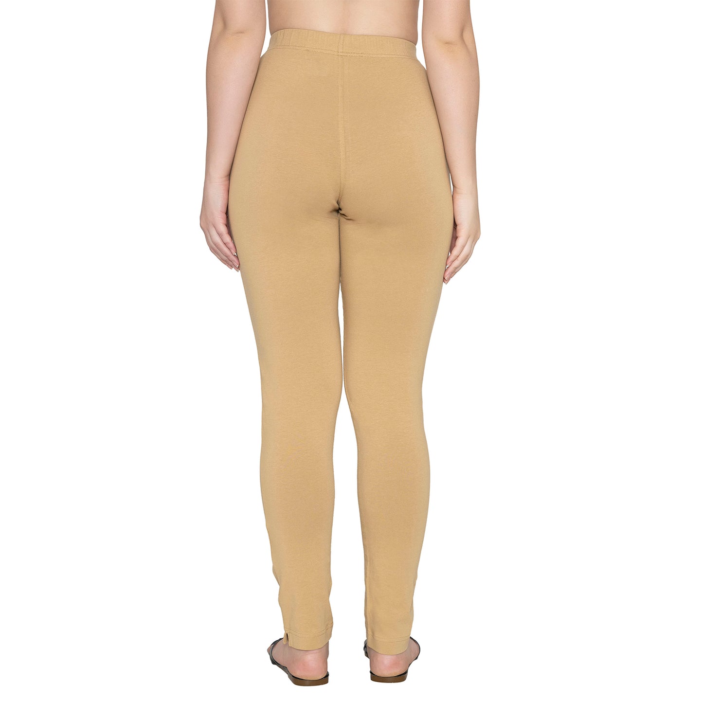 Women Soft Cotton Kurti Pant - Warm Gold