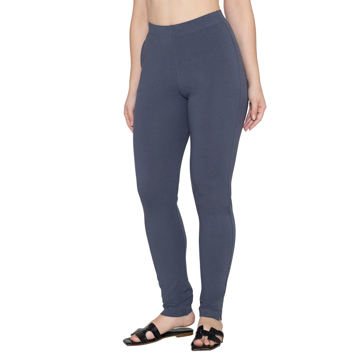 Women Cotton Kurti Pant | Dark Grey