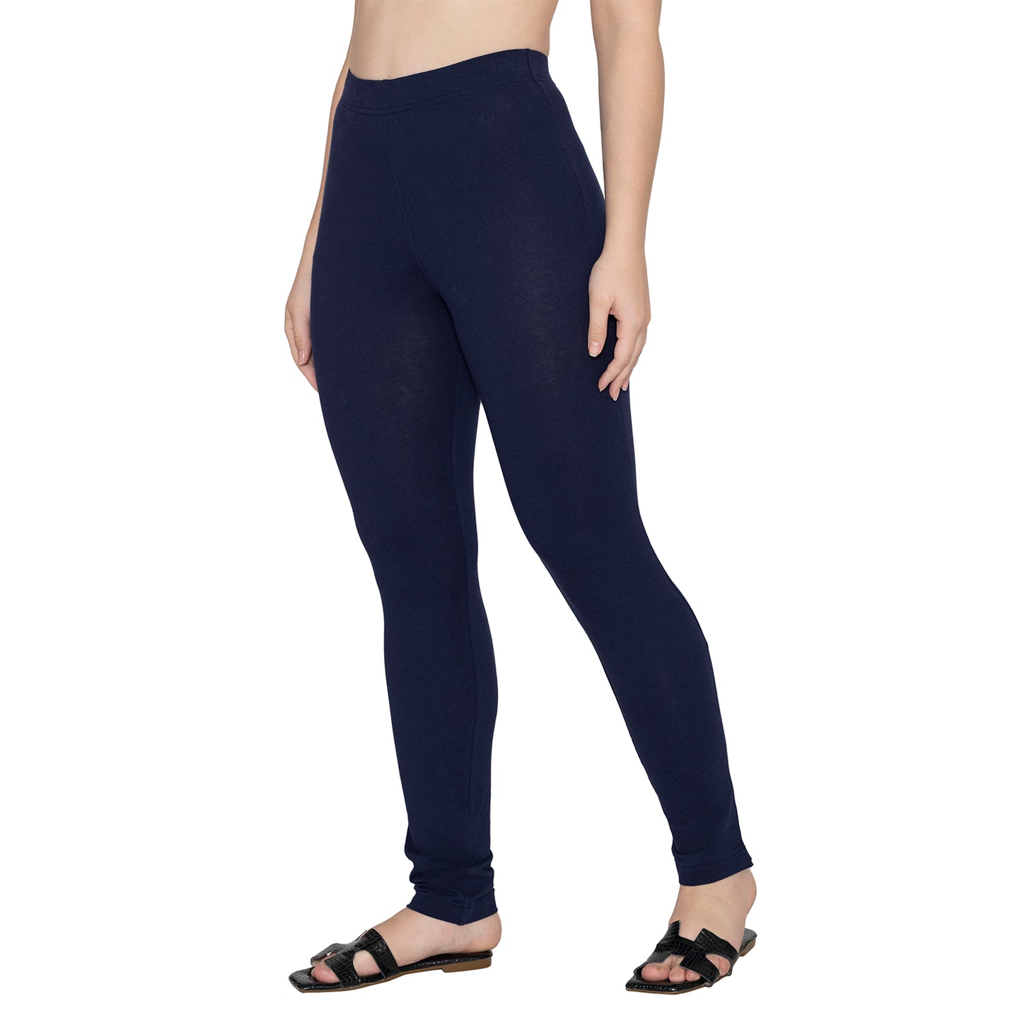 Women Soft Cotton Kurti Pant - Navy