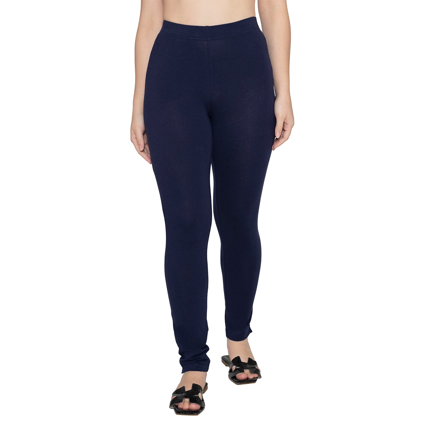 Women Soft Cotton Kurti Pant - Navy