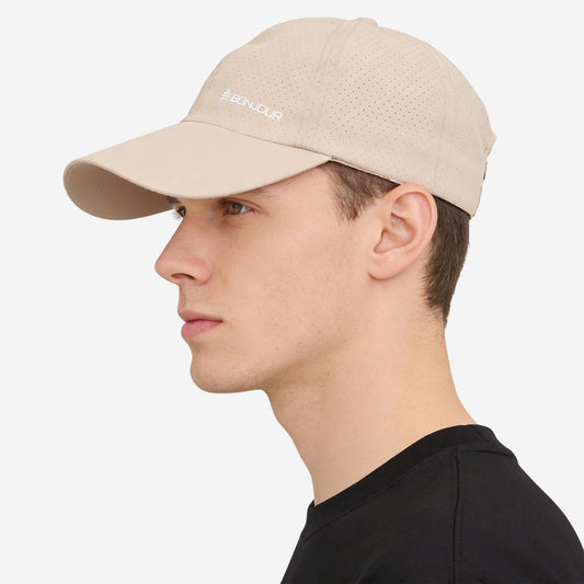 Men Adjustable sports cap (Beige)