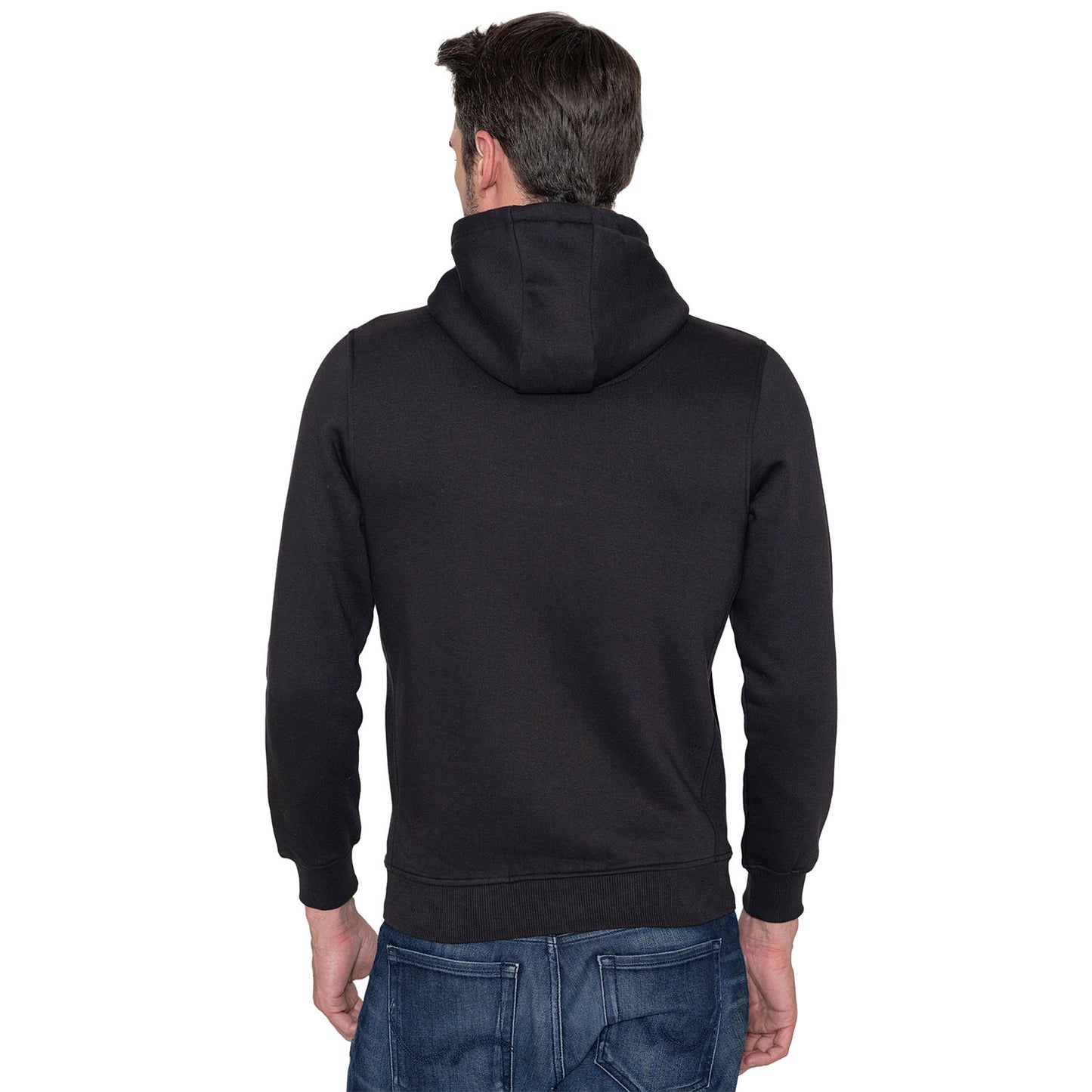 Men's Full Sleeve Hoodie - Black