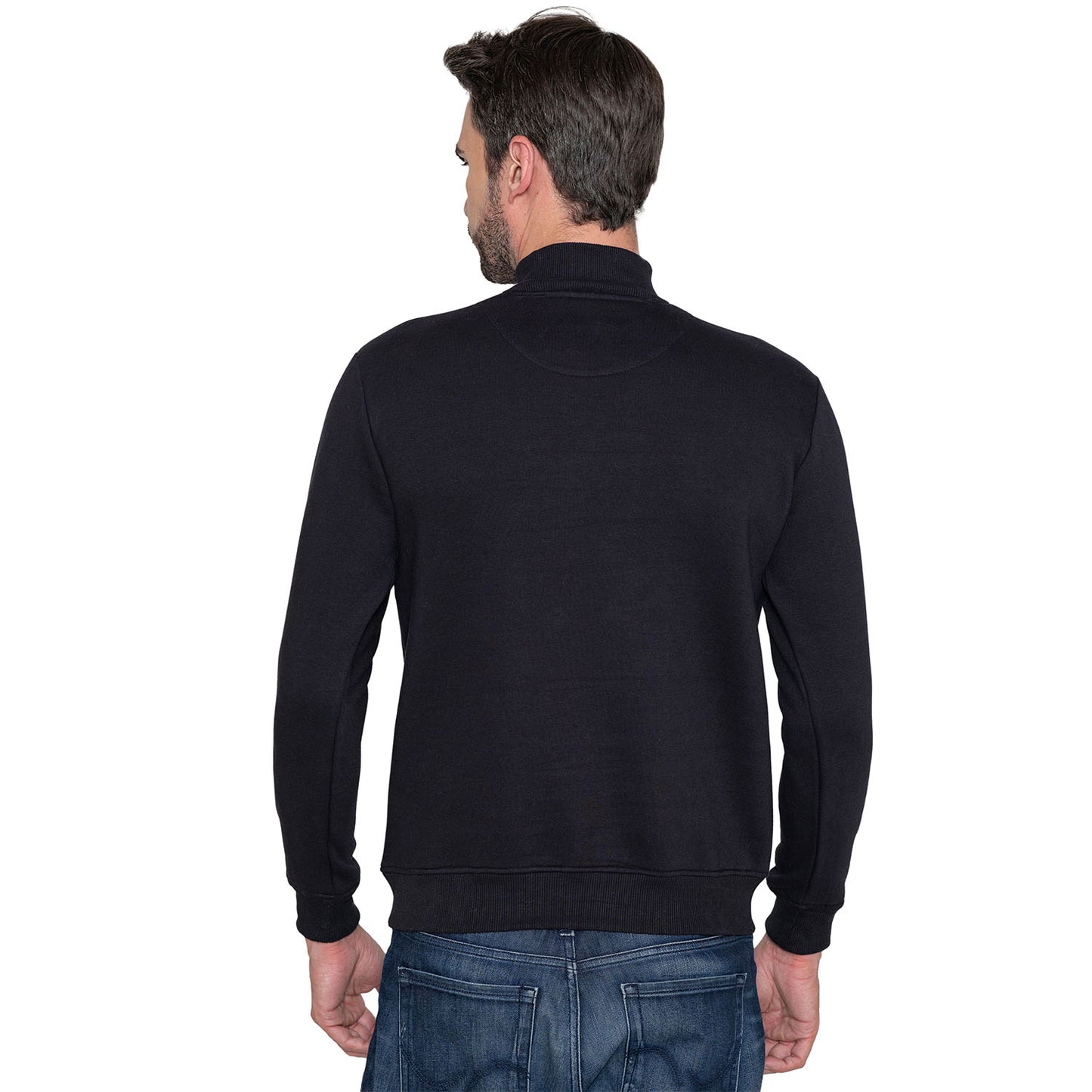 Bonjour Men's High Neck Sweatshirt