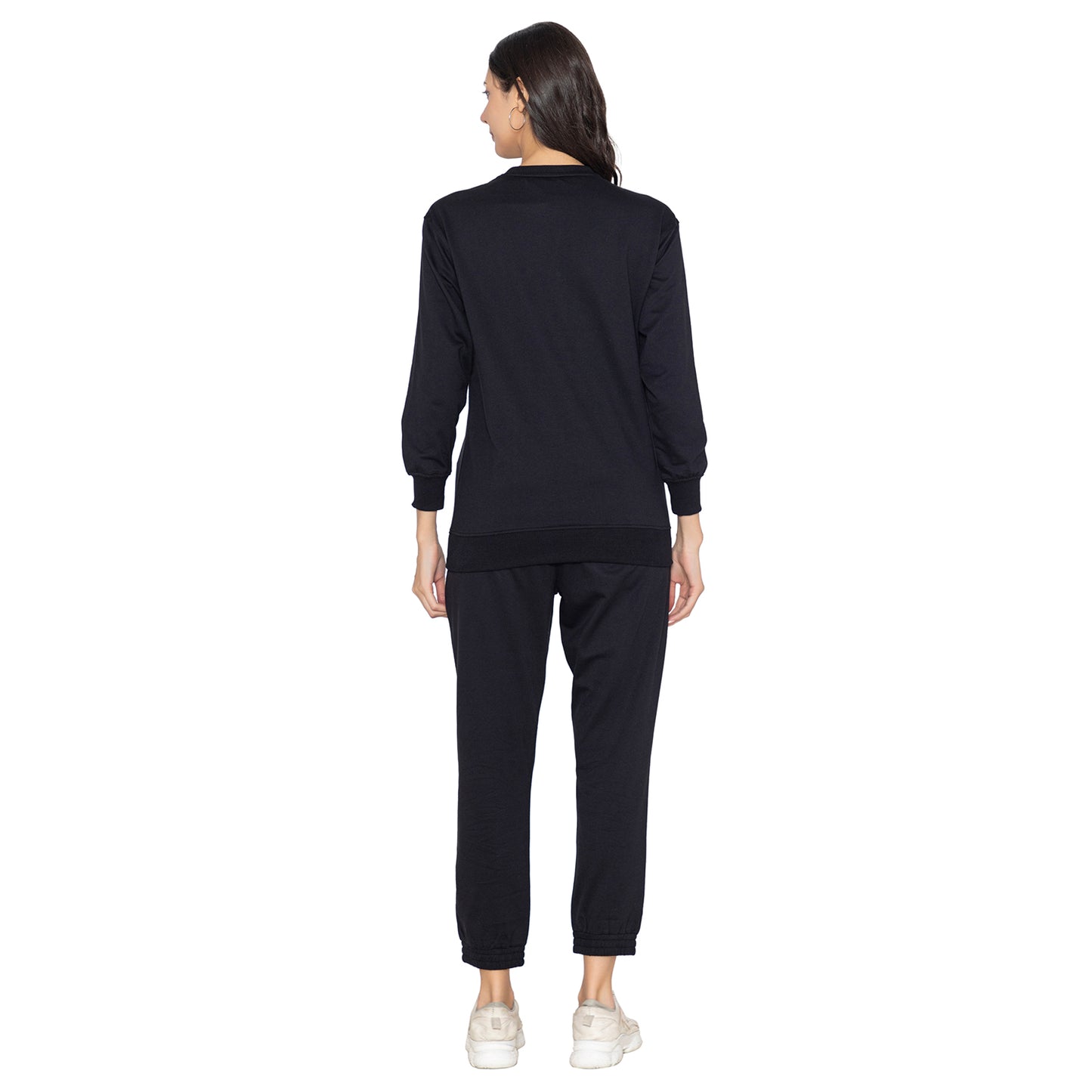 Women Co-ord Set for Winter - Black