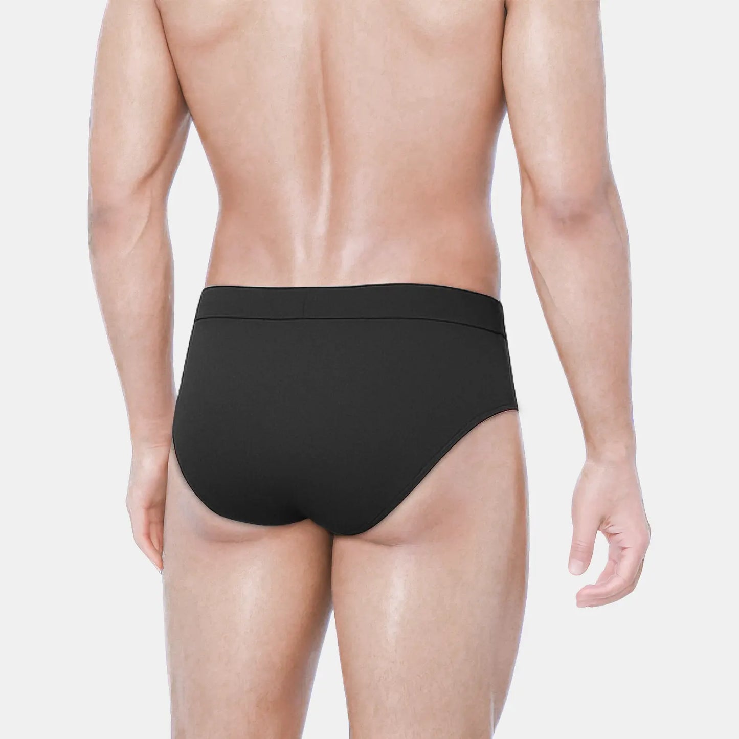 Bonjour Men’s Bamboo Black Brief – Ultra Soft, Odour Free (Pack of 1)