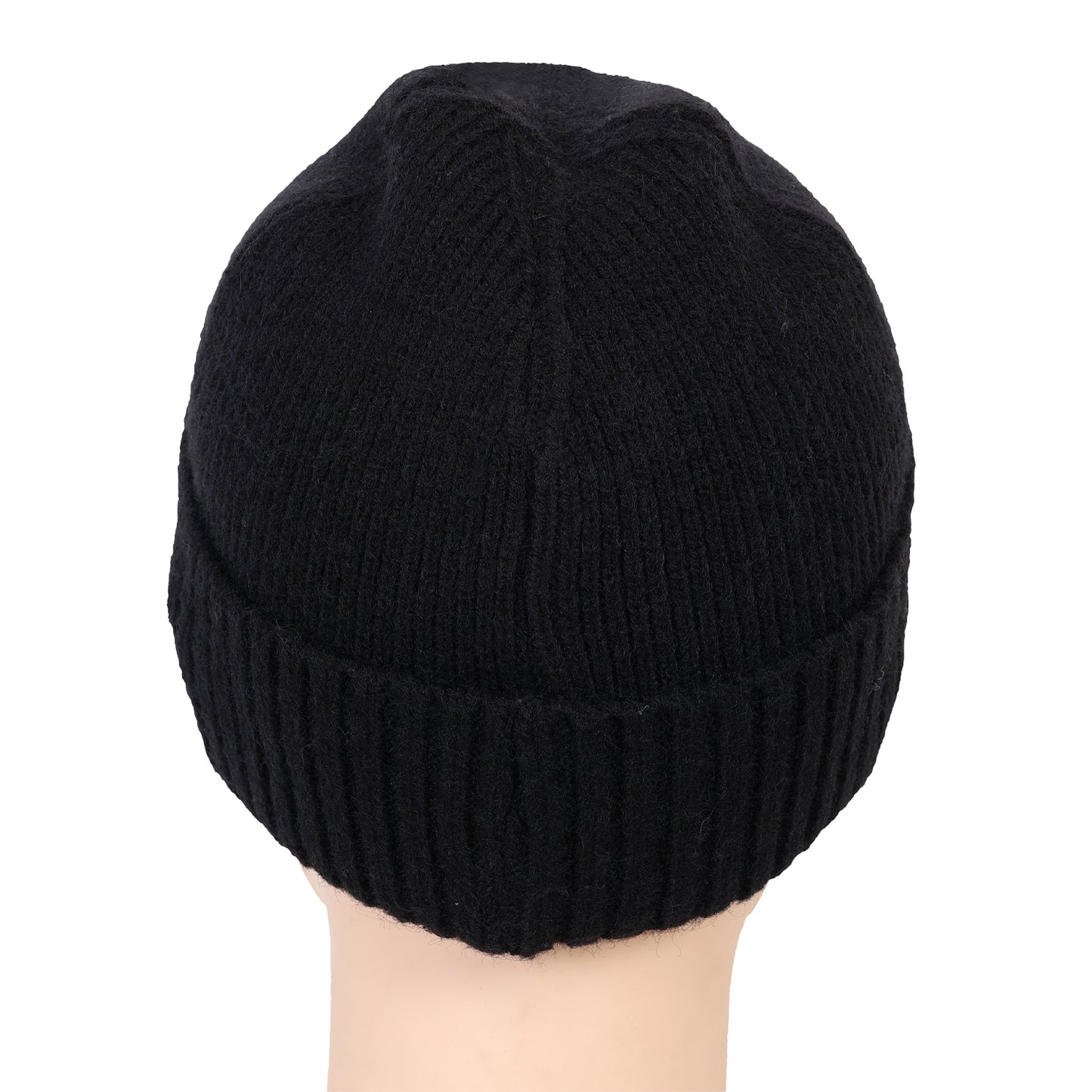 Men's Solid Knitted Beanie Caps