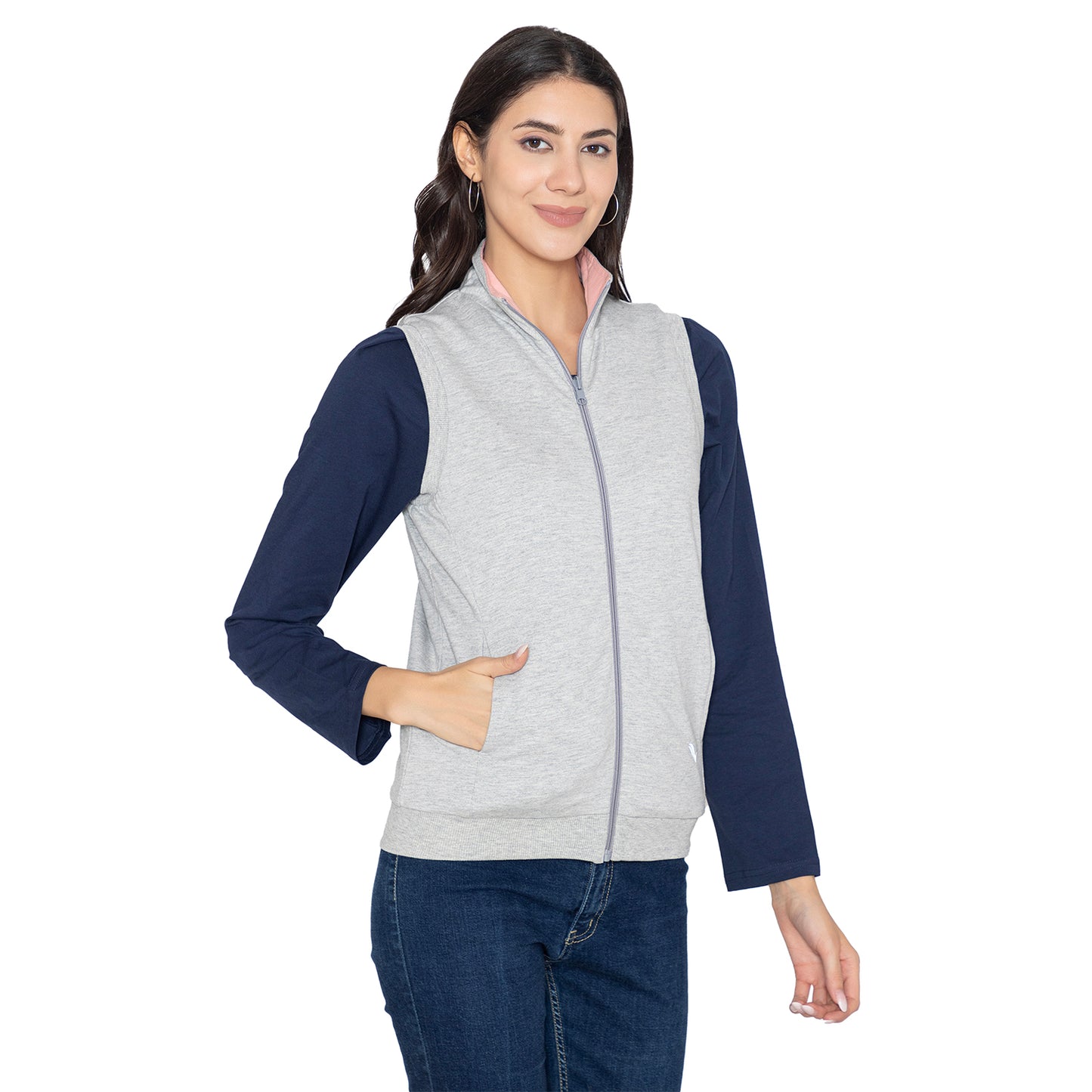 Women’s Reversible Jacket - Grey