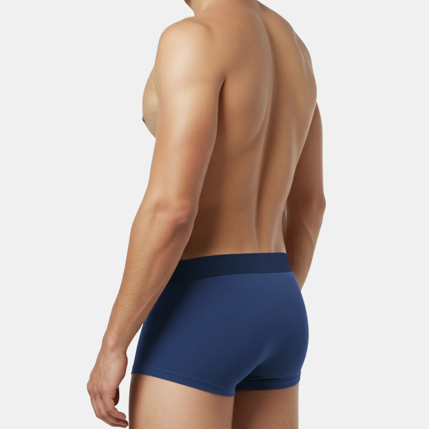 Men’s Bamboo Trunk Navy– Ultra Soft, Odour Free (Pack of 1)
