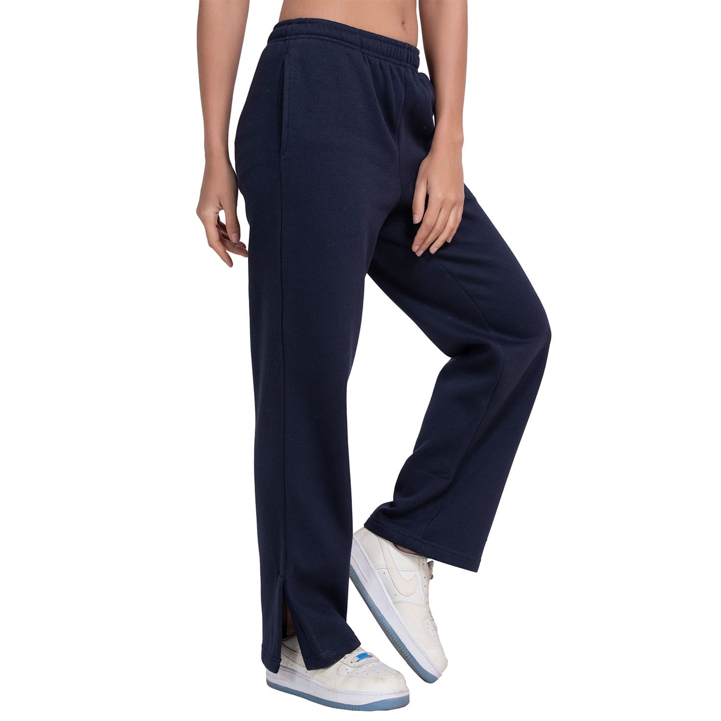 Women’s Mid-Rise Wide-Leg Sweatpants