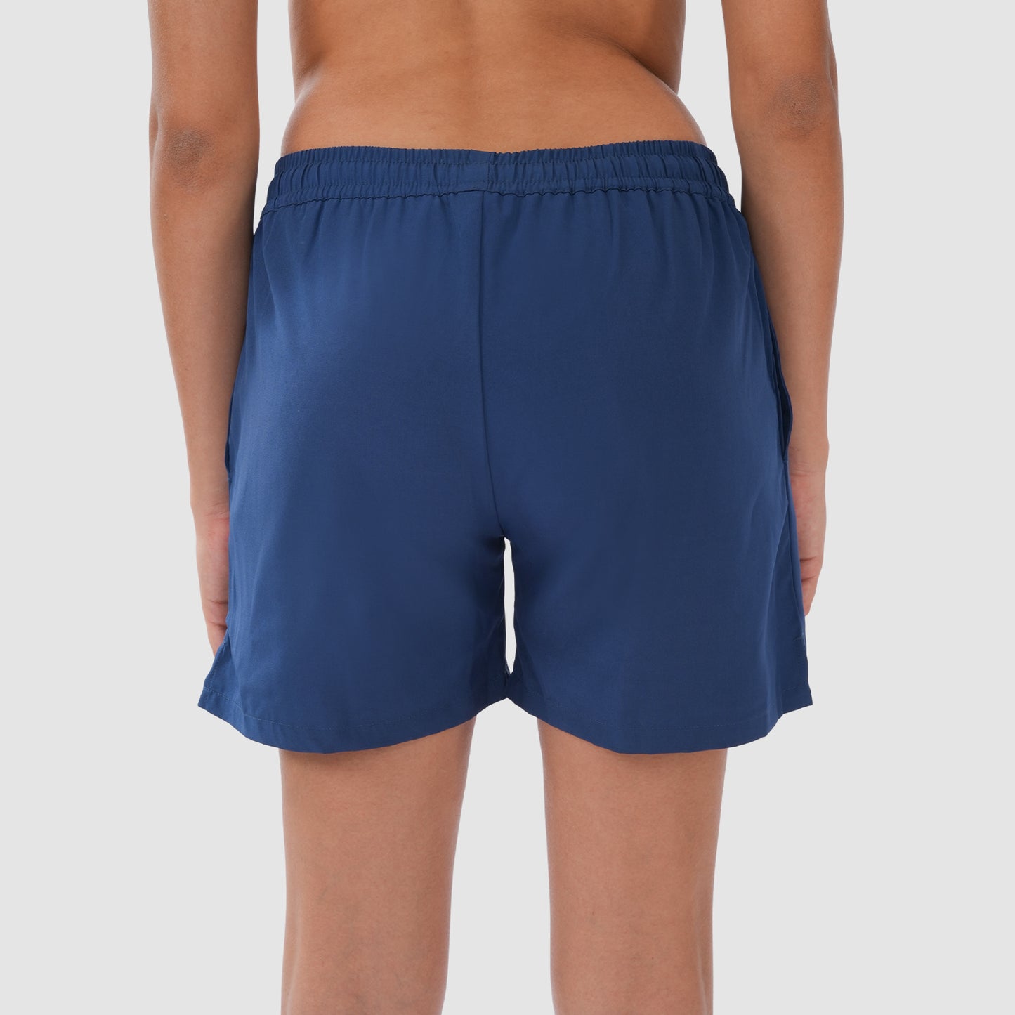 Bonjour Women's Solid Double Layer Running Sports Shorts