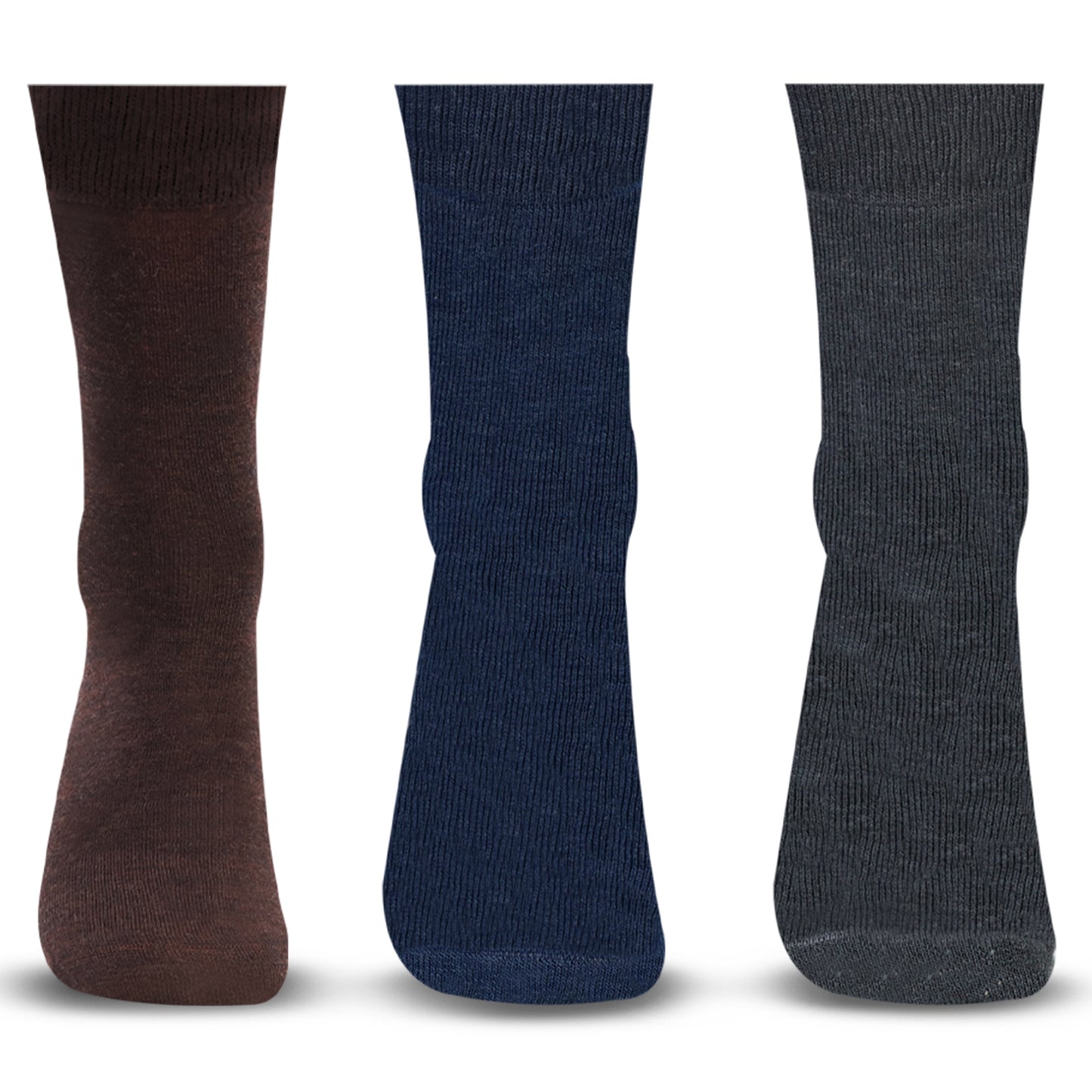 Bonjour Men’s Thermal  Crew Socks - Pack of 3