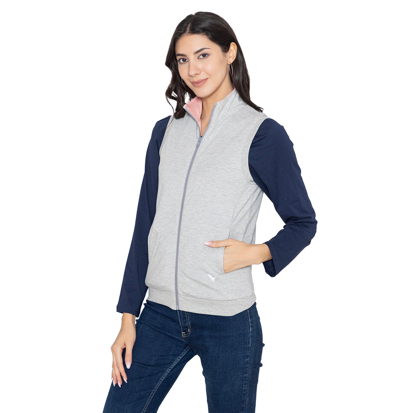 Women’s Reversible Jacket - Grey