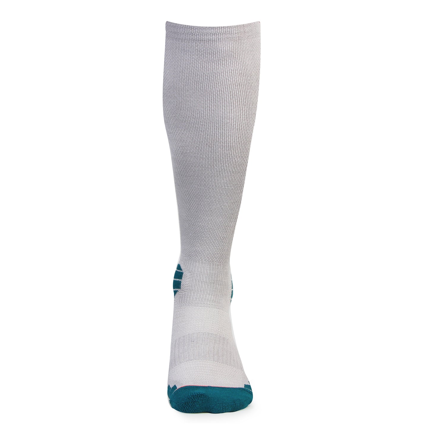 Grey Bamboo Compression Socks - Top View