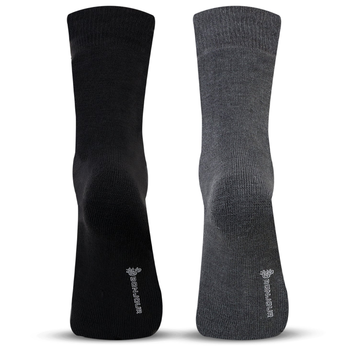 Bonjour Men’s Thermal  Crew Socks – Pack of 2