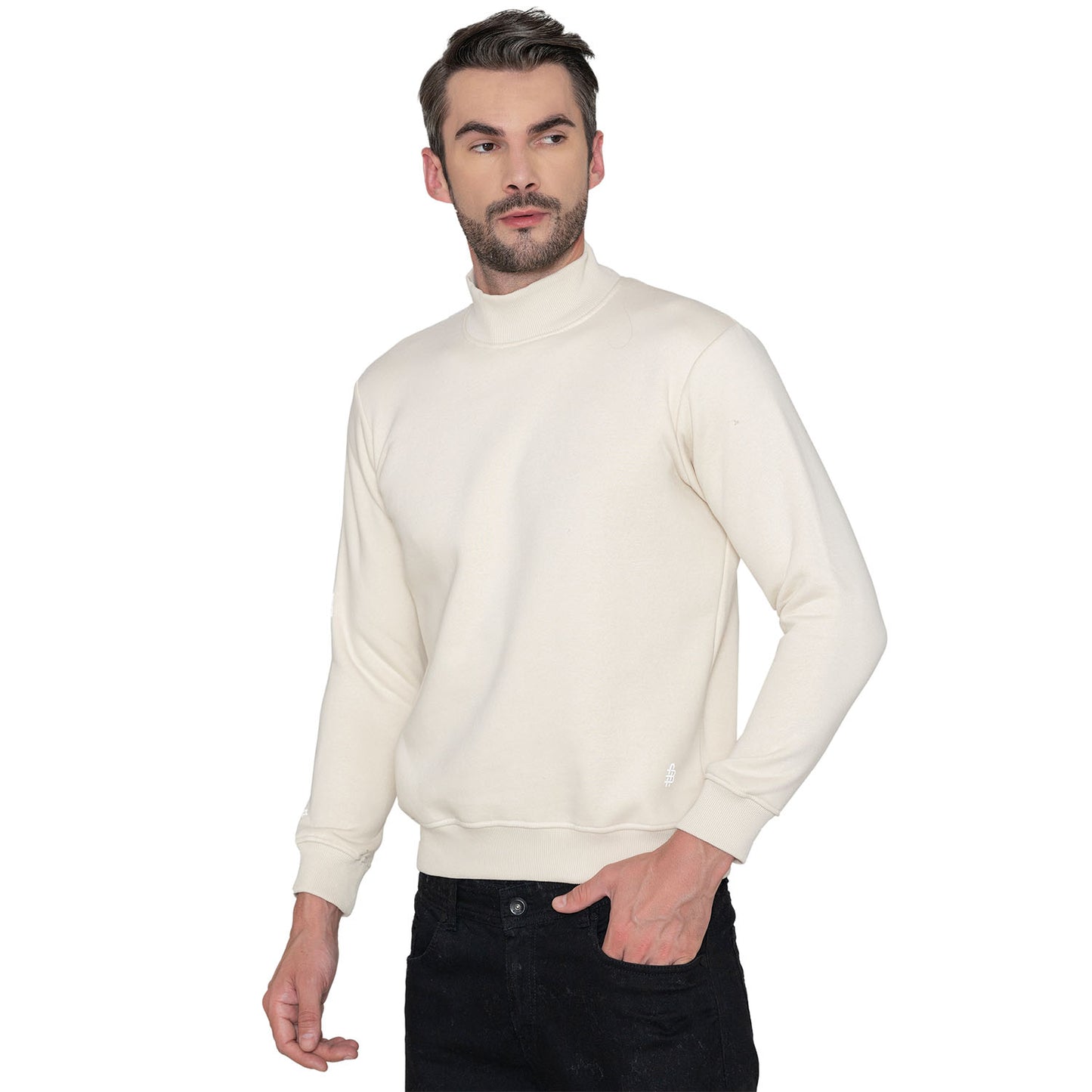 Bonjour Men's High Neck Sweatshirt