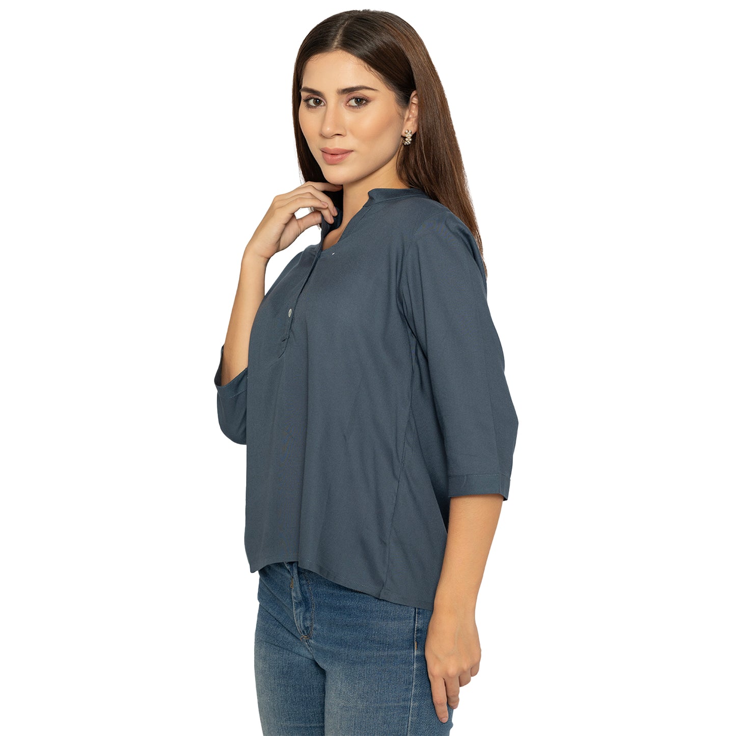 Denim Short Kurti – Stylish Kurti for Women & Girls