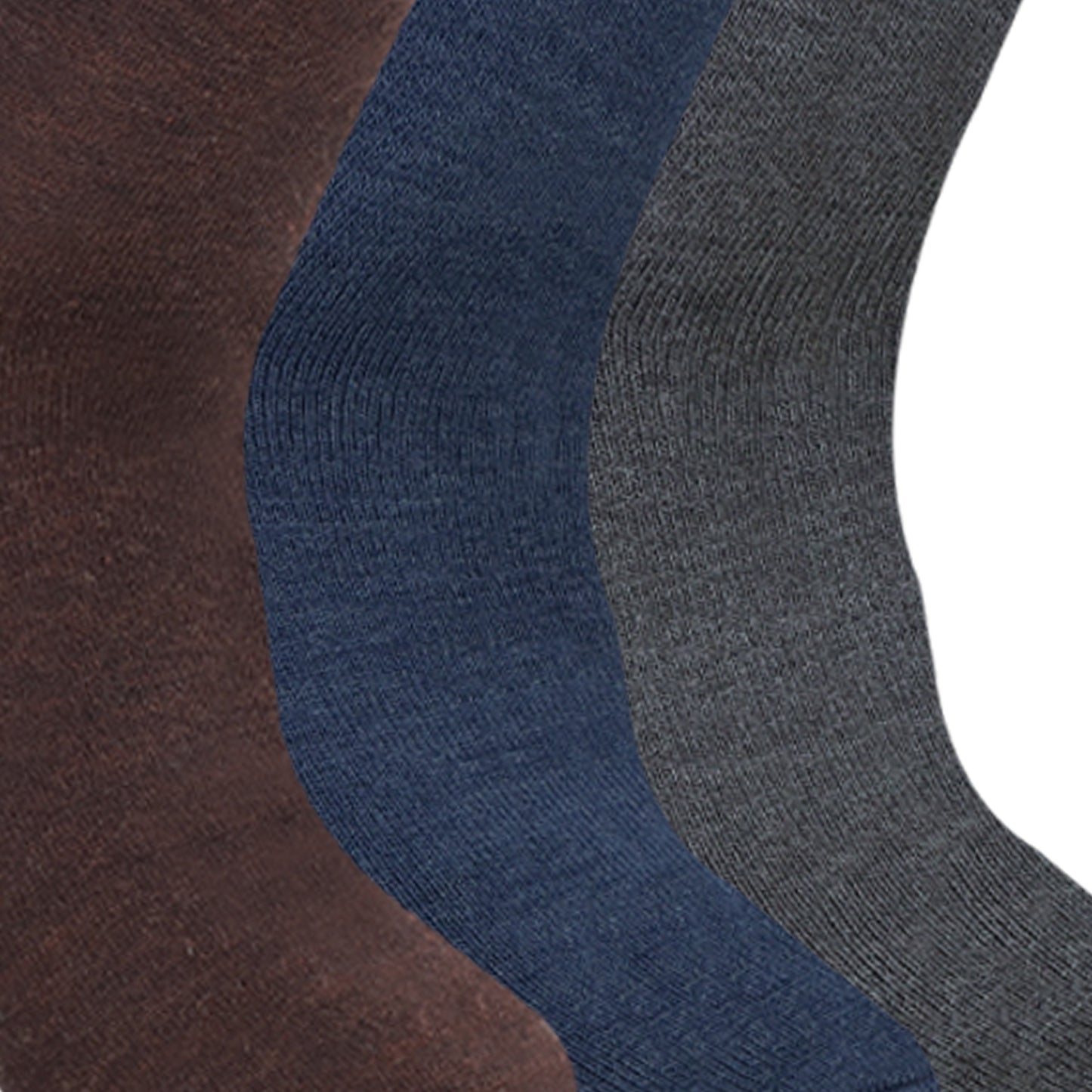 Bonjour Men’s Thermal  Crew Socks - Pack of 3