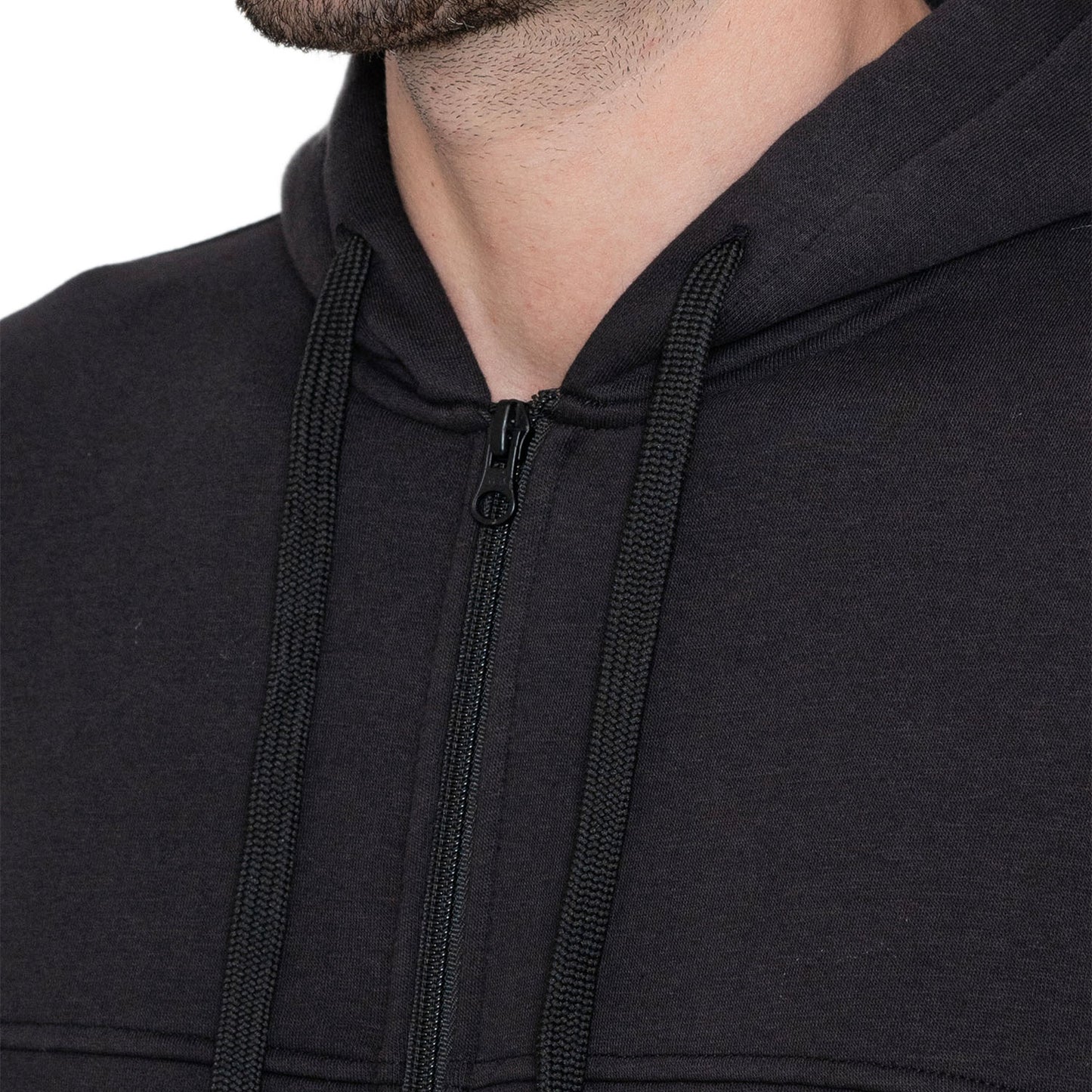 Men's Full Sleeve Hoodie - Black