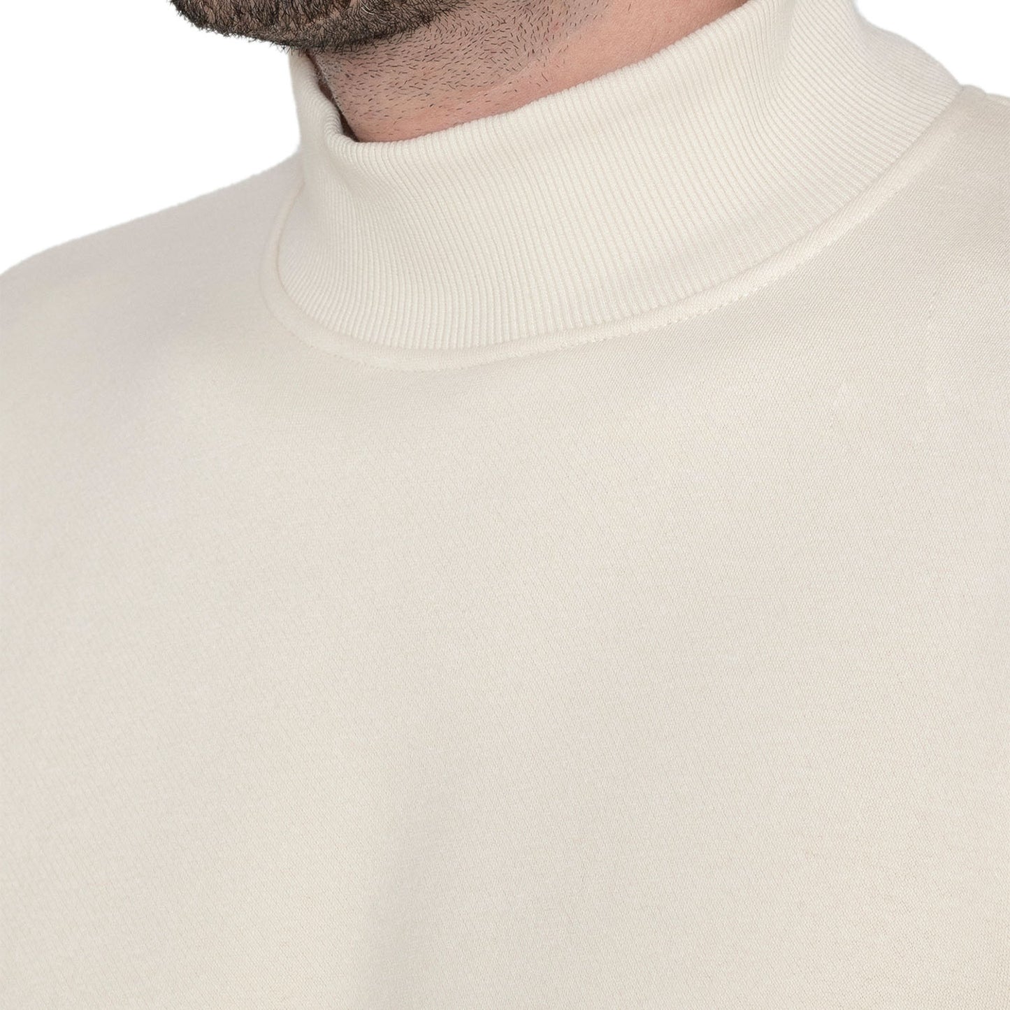 Bonjour Men's High Neck Sweatshirt