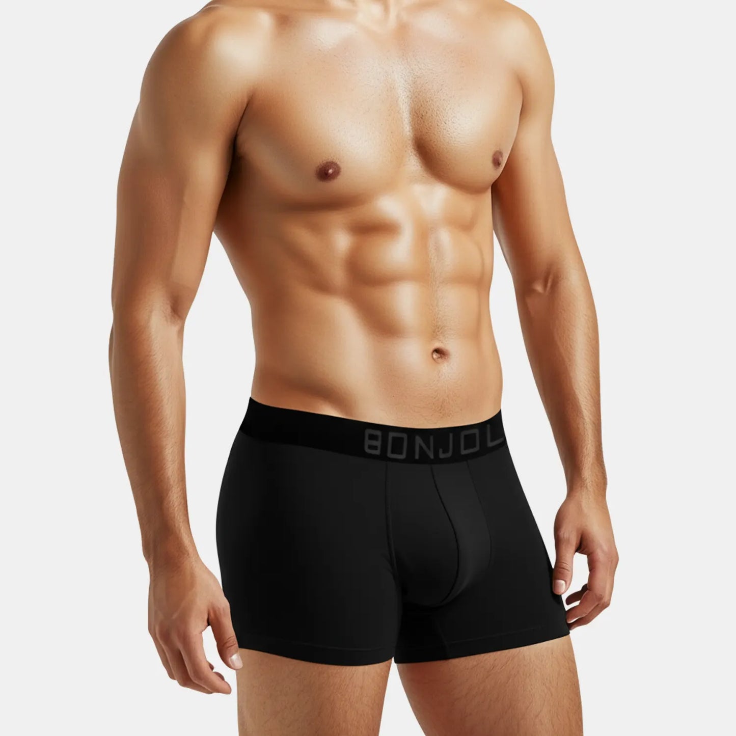 Men’s Bamboo Trunk Black– Ultra Soft, Odour Free (Pack of 1)