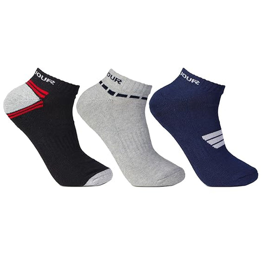 Men's Cushioned Ankle Length Sports Socks