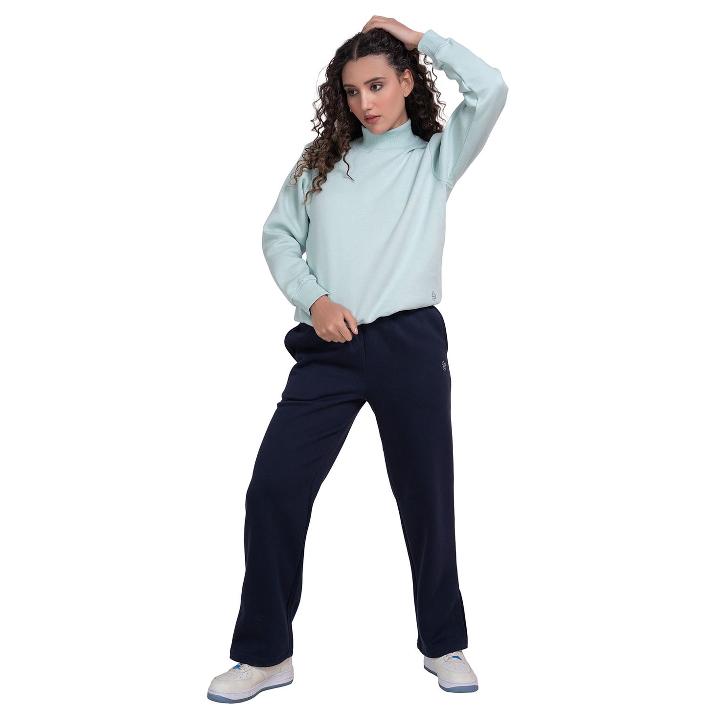 Women’s Mid-Rise Wide-Leg Sweatpants