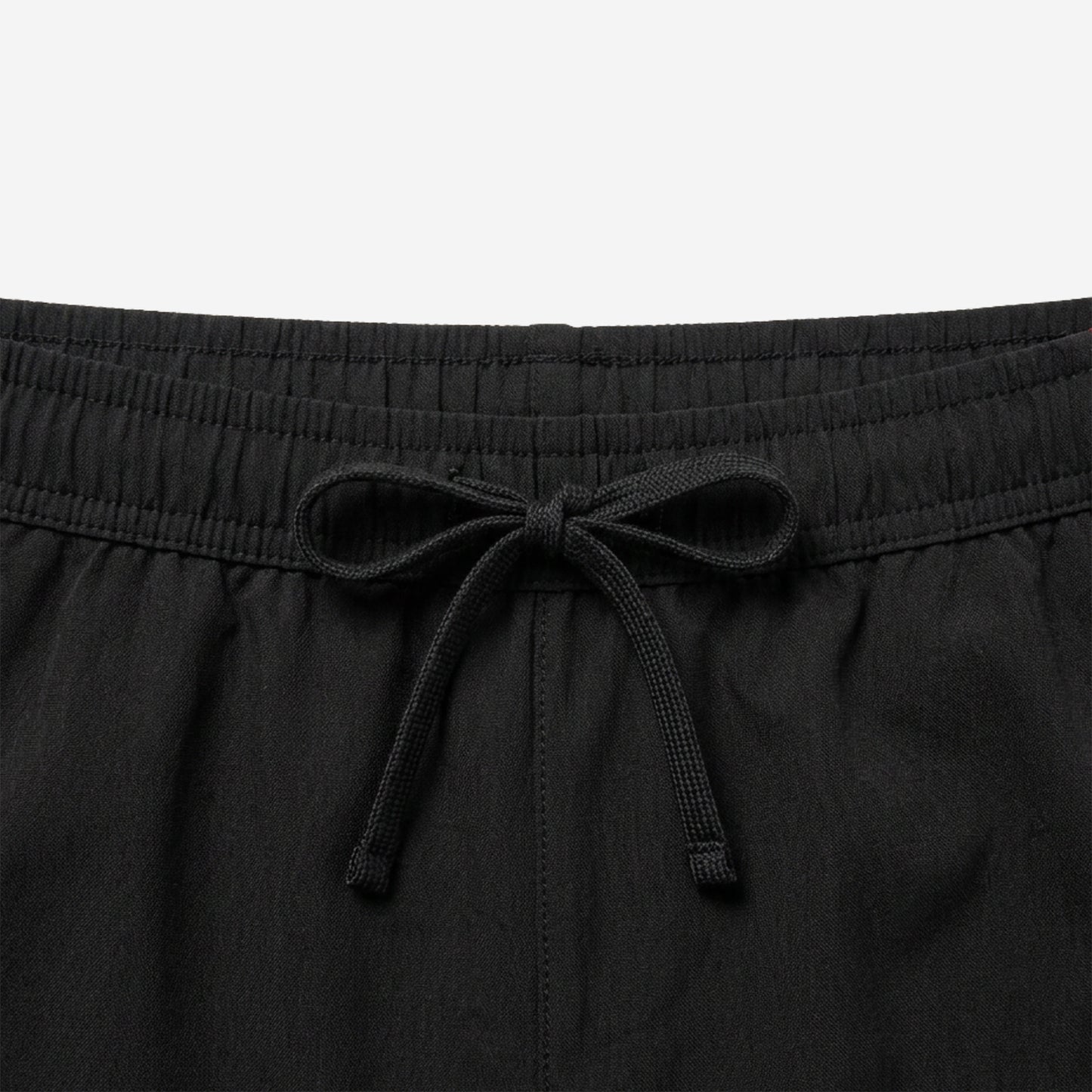 Men’s Black Regular Fit Activewear Sports Shorts