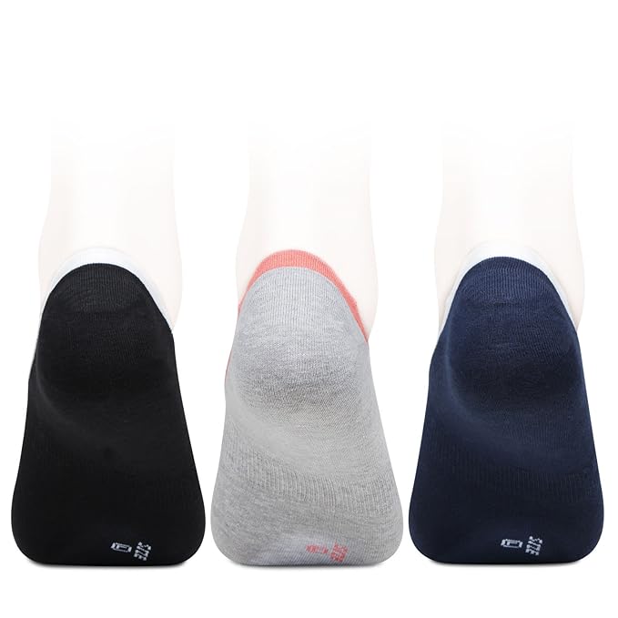 Unisex Cotton Loafer Socks - Pack Of 3