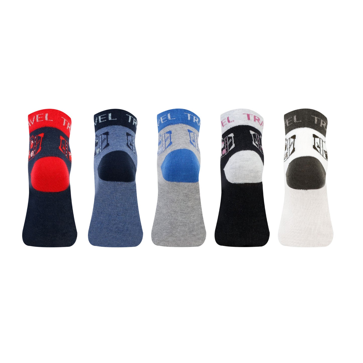 Kids Fancy Ankle Socks for Boys Pack of 5