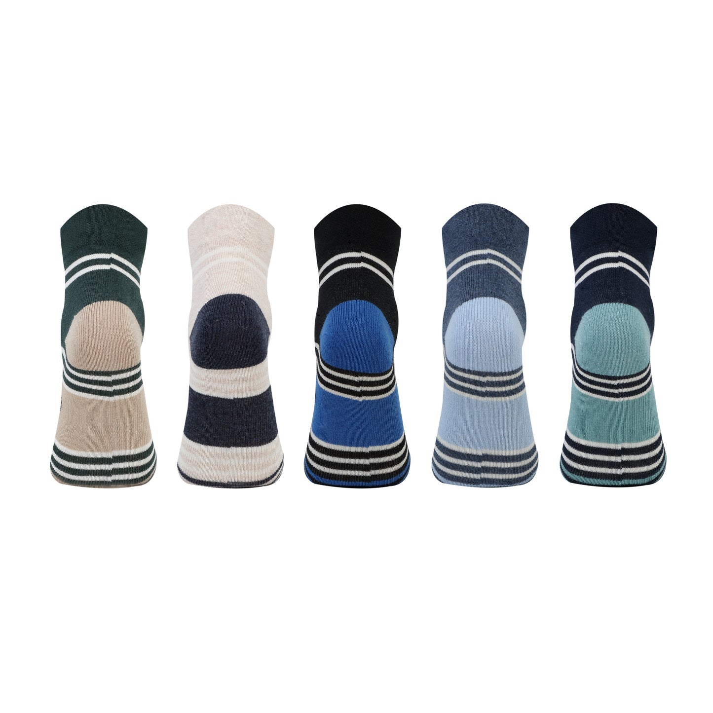 Kids Fancy Ankle Socks for Boys Pack of 5