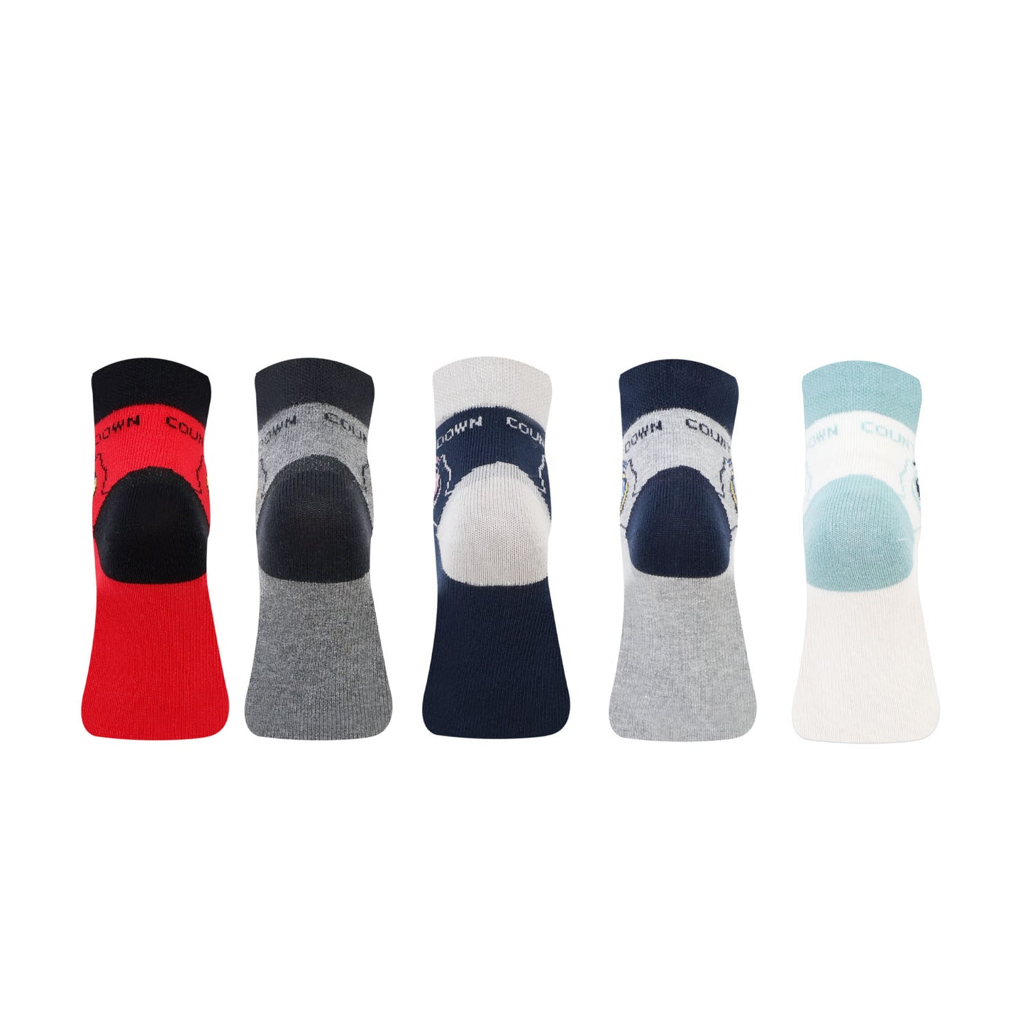 Kids Fancy Ankle Socks for Boys Pack of 5