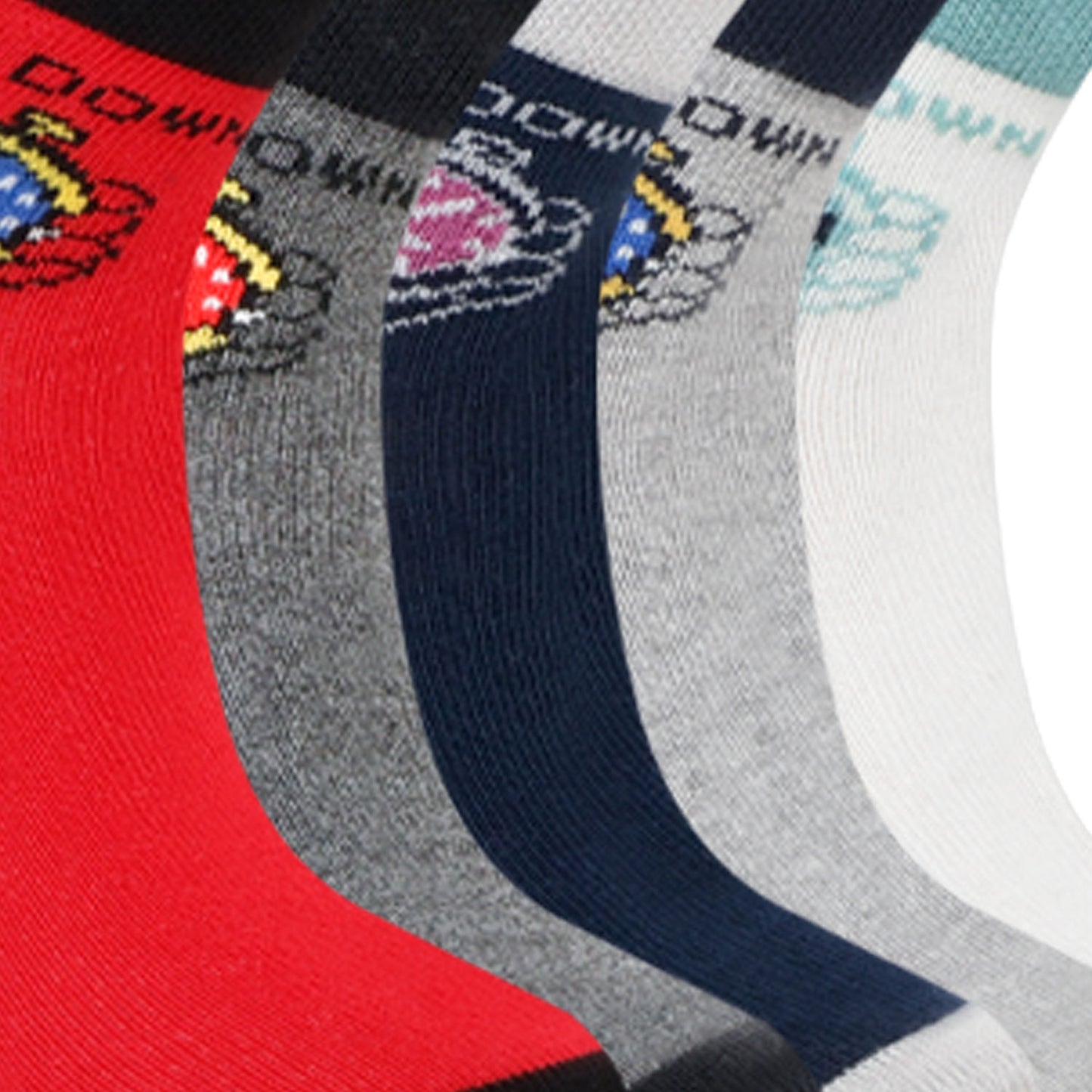 Kids Fancy Ankle Socks for Boys Pack of 5