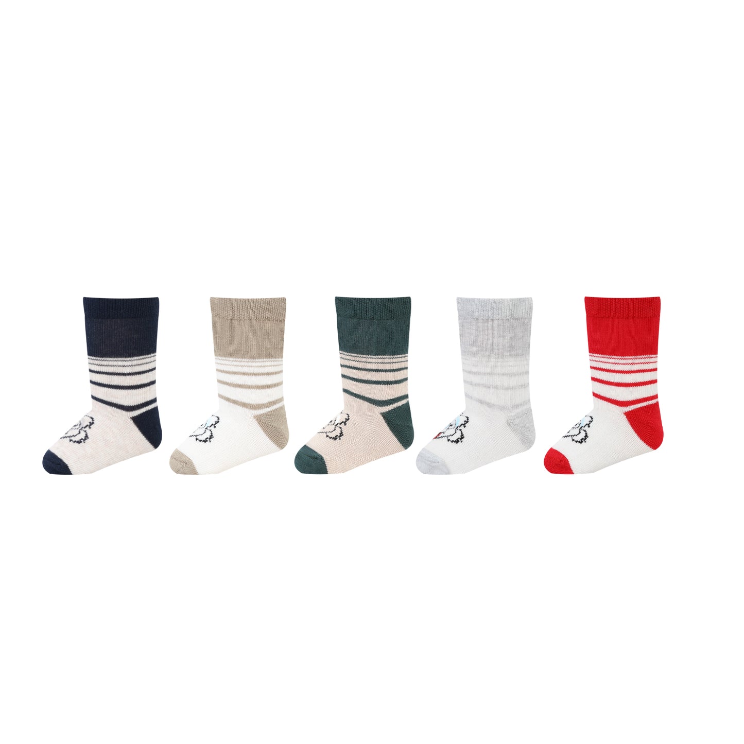 Poochie Baby Kids Socks for Infants Pack of 5