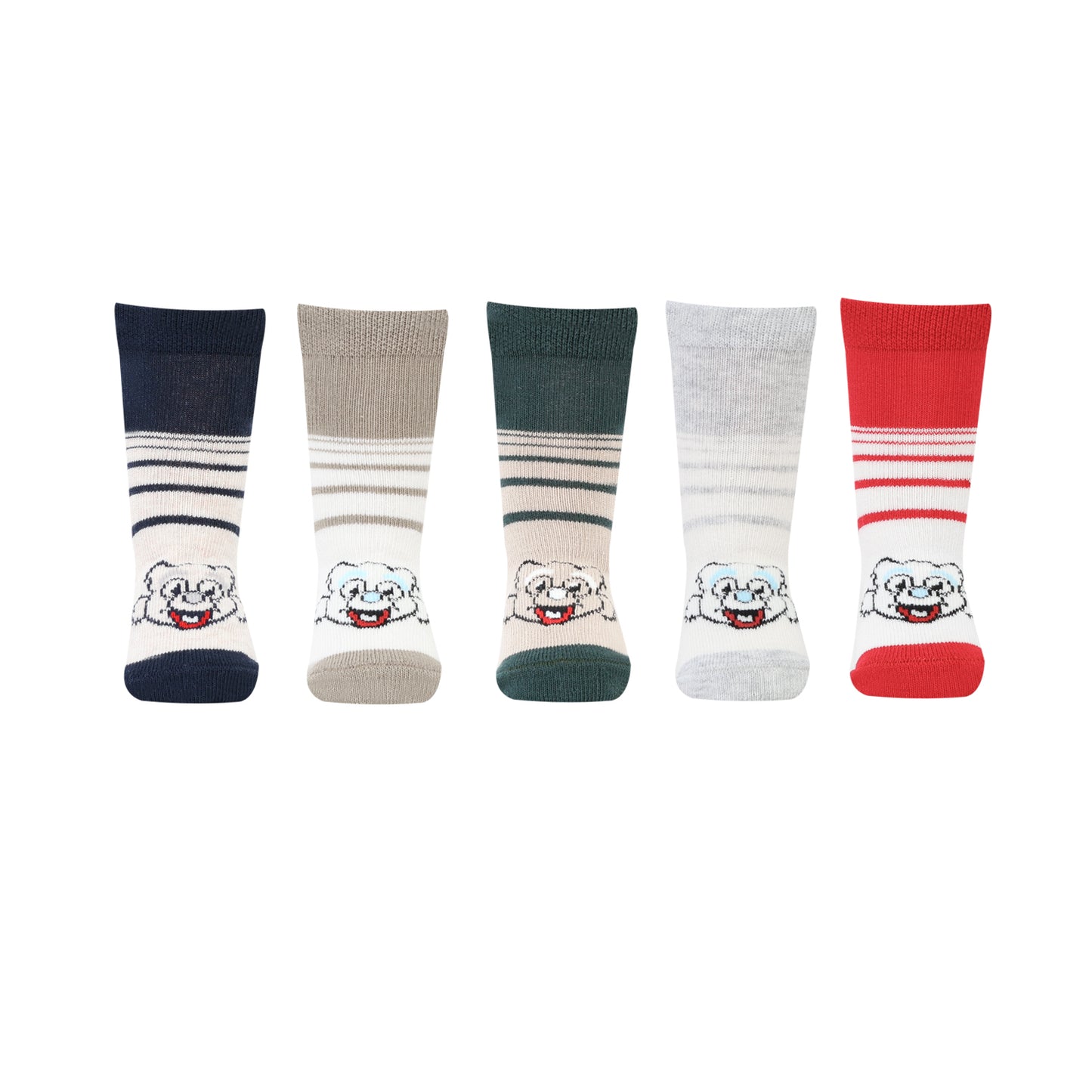 Poochie Baby Kids Socks for Infants Pack of 5
