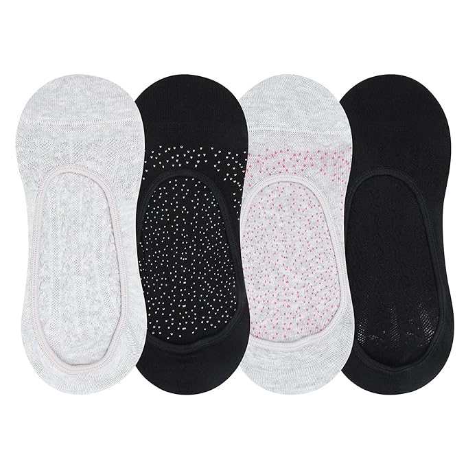 Women Casual Loafer Socks - Pack Of 4