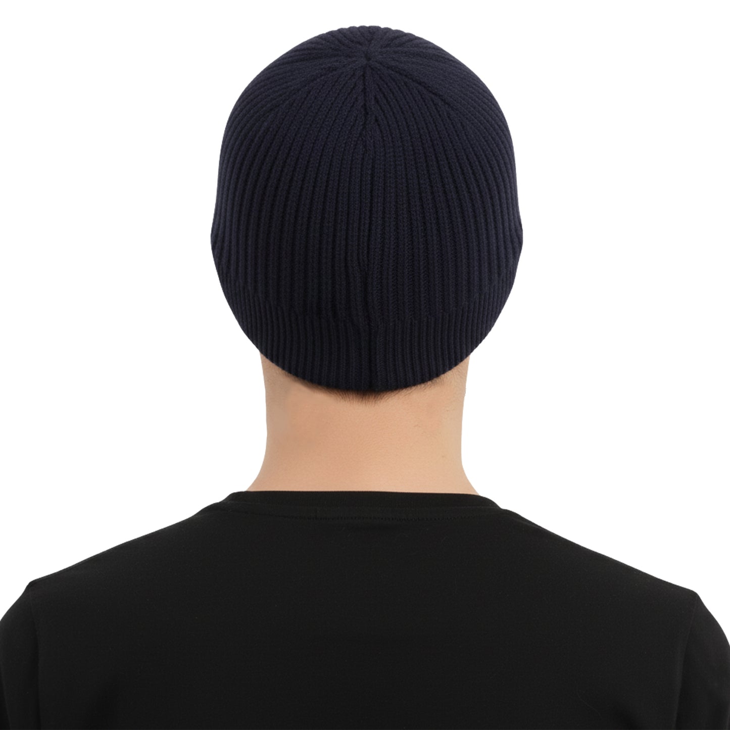 Men's Woolen Winter Cap (Navy)