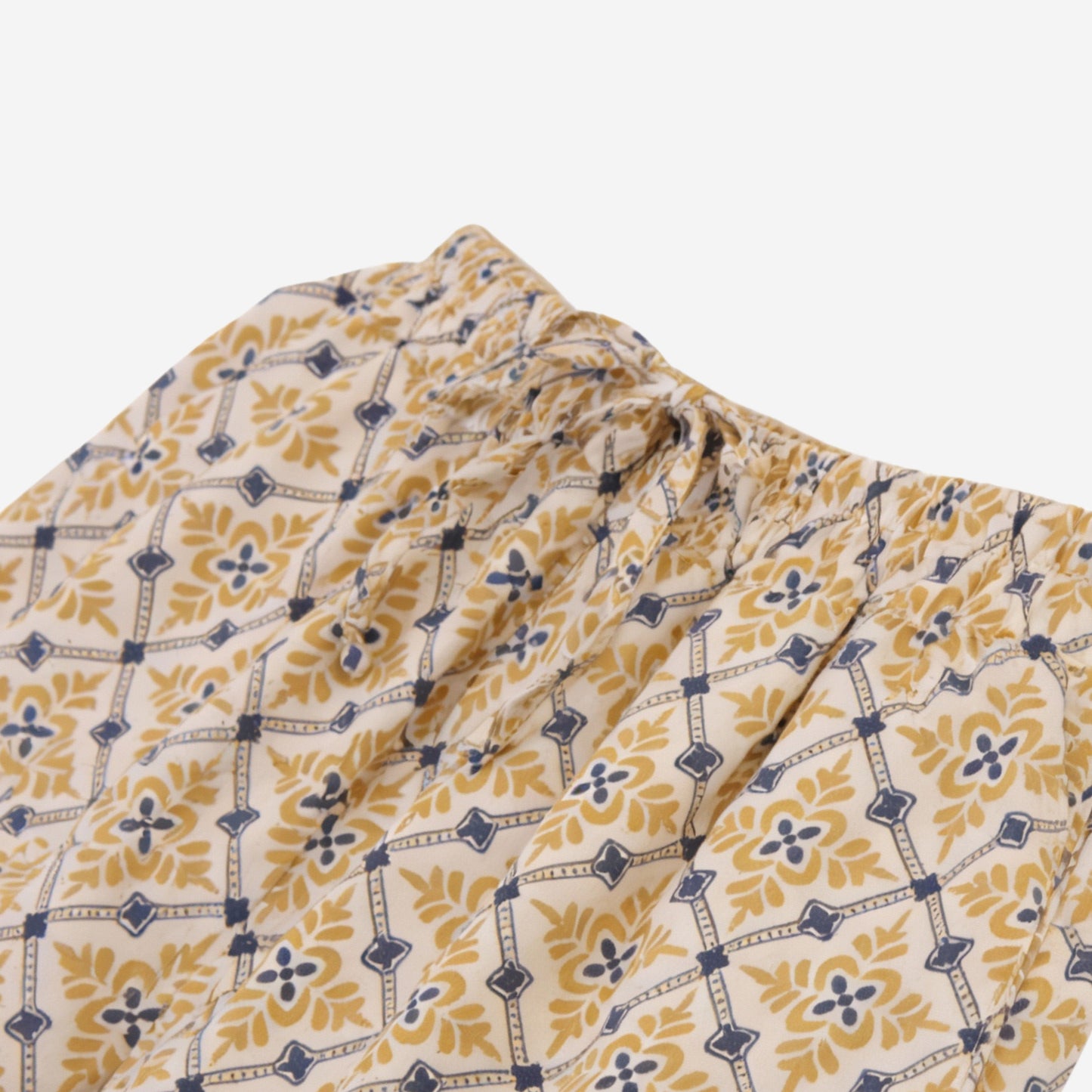 Women Printed Rayon Relaxed-Fit Lounge Pyjama Pants - White