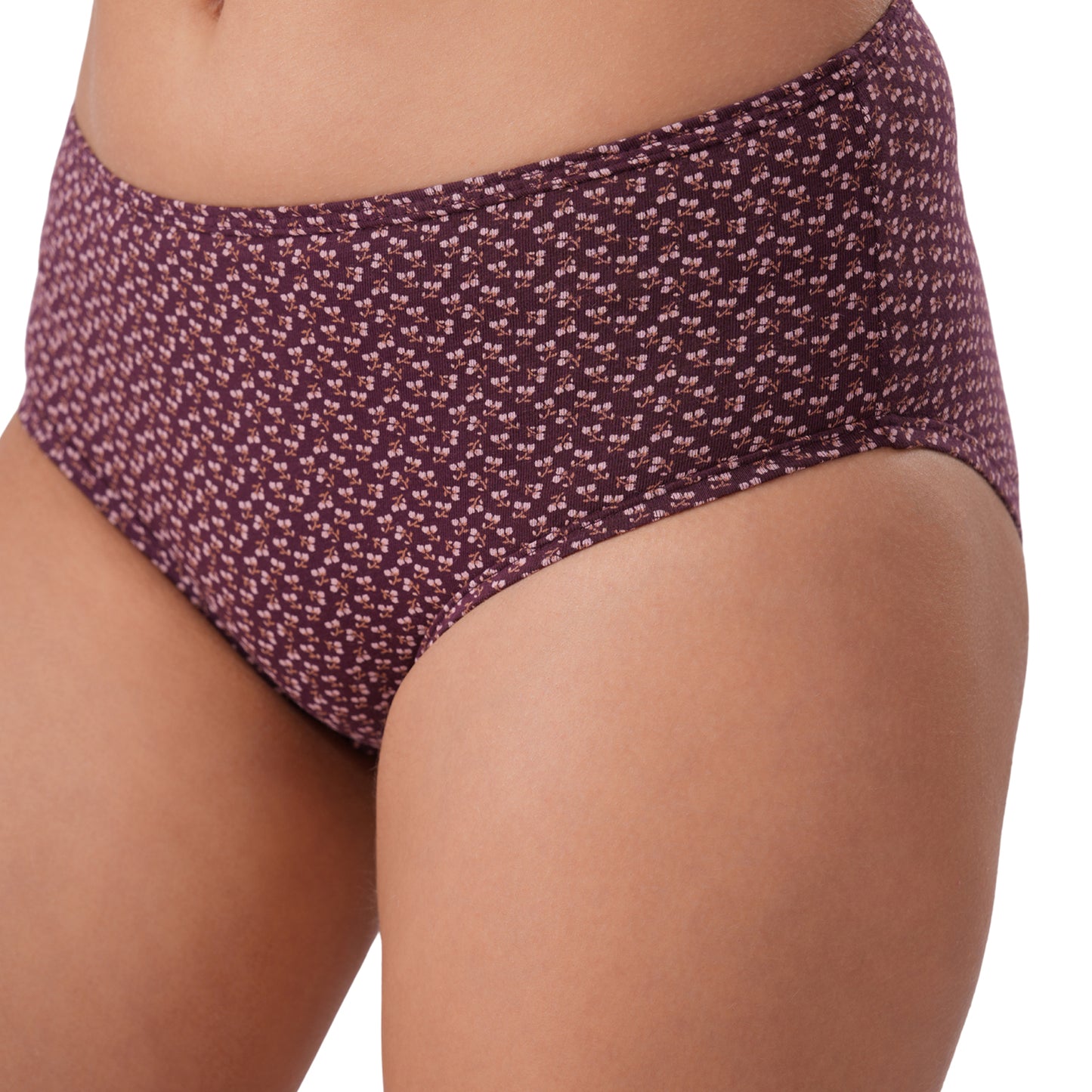 Women's Cotton & Lycra Briefs Hipster Panties (Pack of 3)