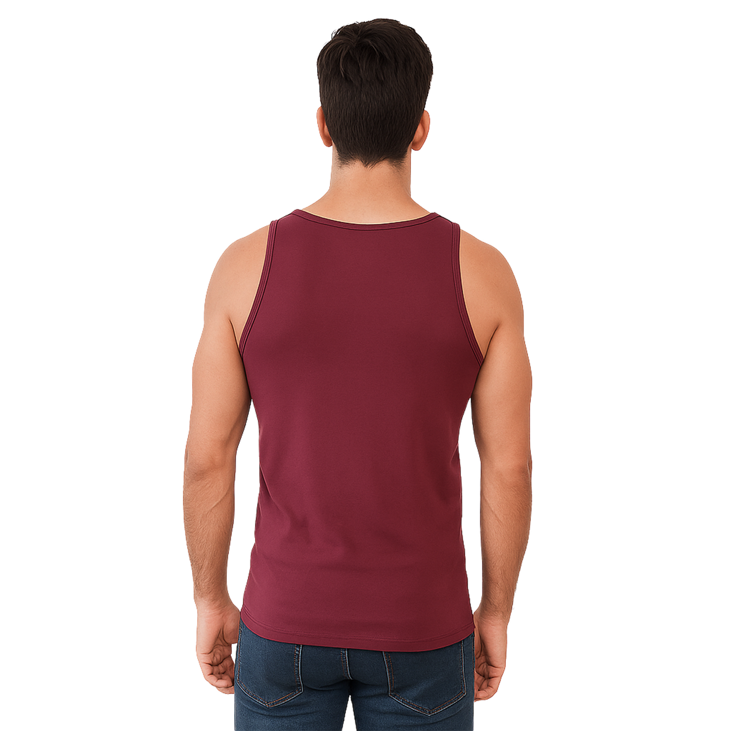 Bamboo Midnight Plum Vest for Men - Pack of 1