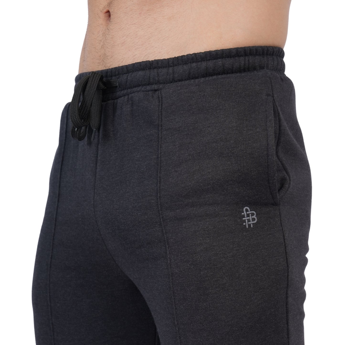 Men's Super Combed Cotton Rich Regular Fit Mid Rise Trackpants