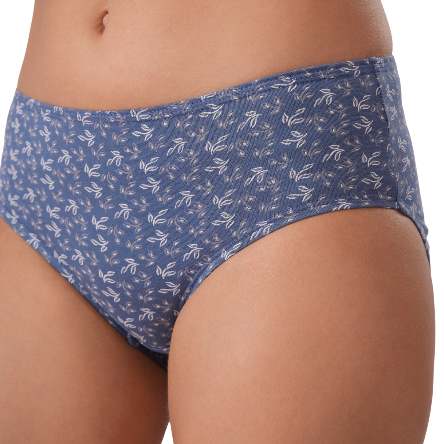 Women's Cotton & Lycra Briefs Hipster Panties (Pack of 3)