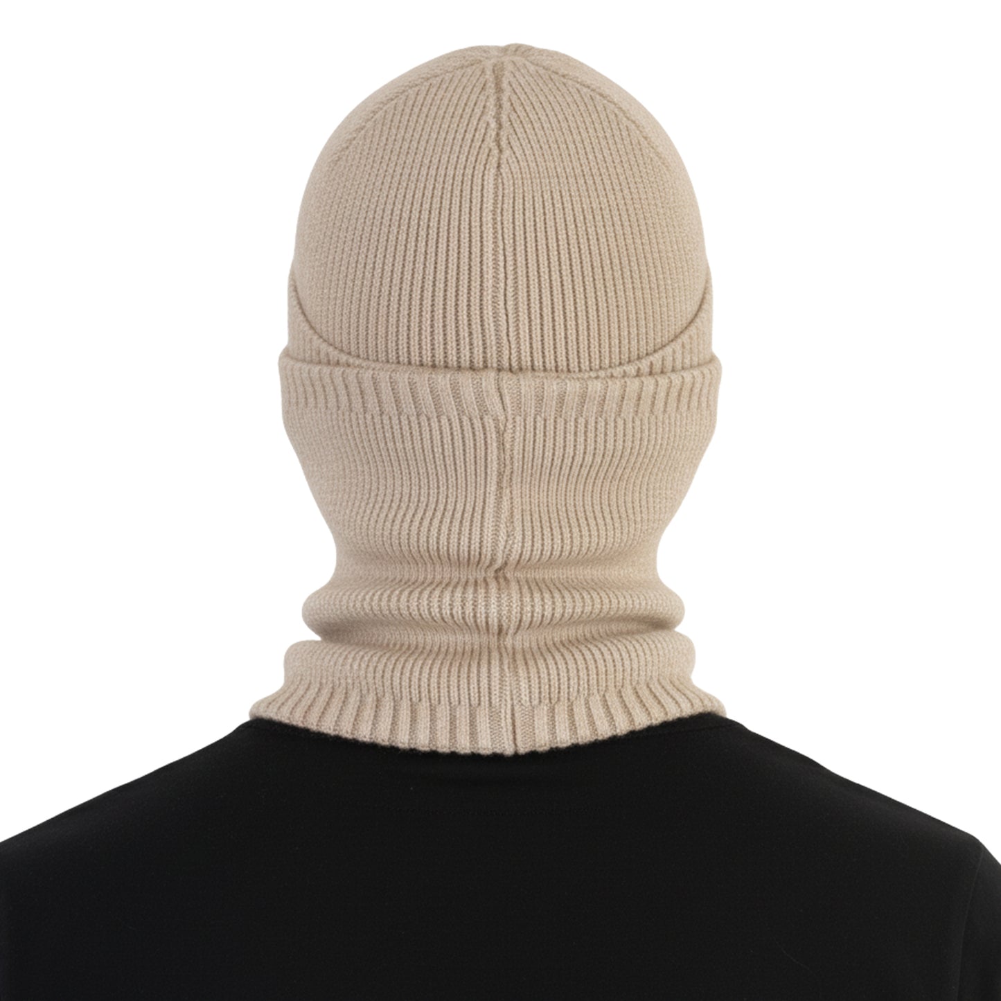 Men's Winter Cap With Neck Warmer (Beige)