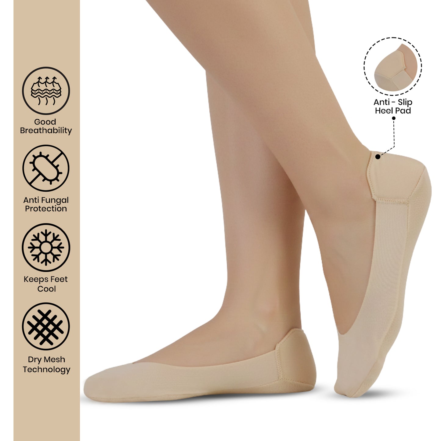 Women’s Low-Cut Ankle Socks (Pack of 3)