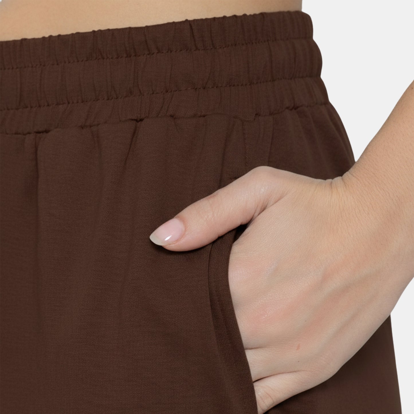 Women Flared Pants (Chocolate)