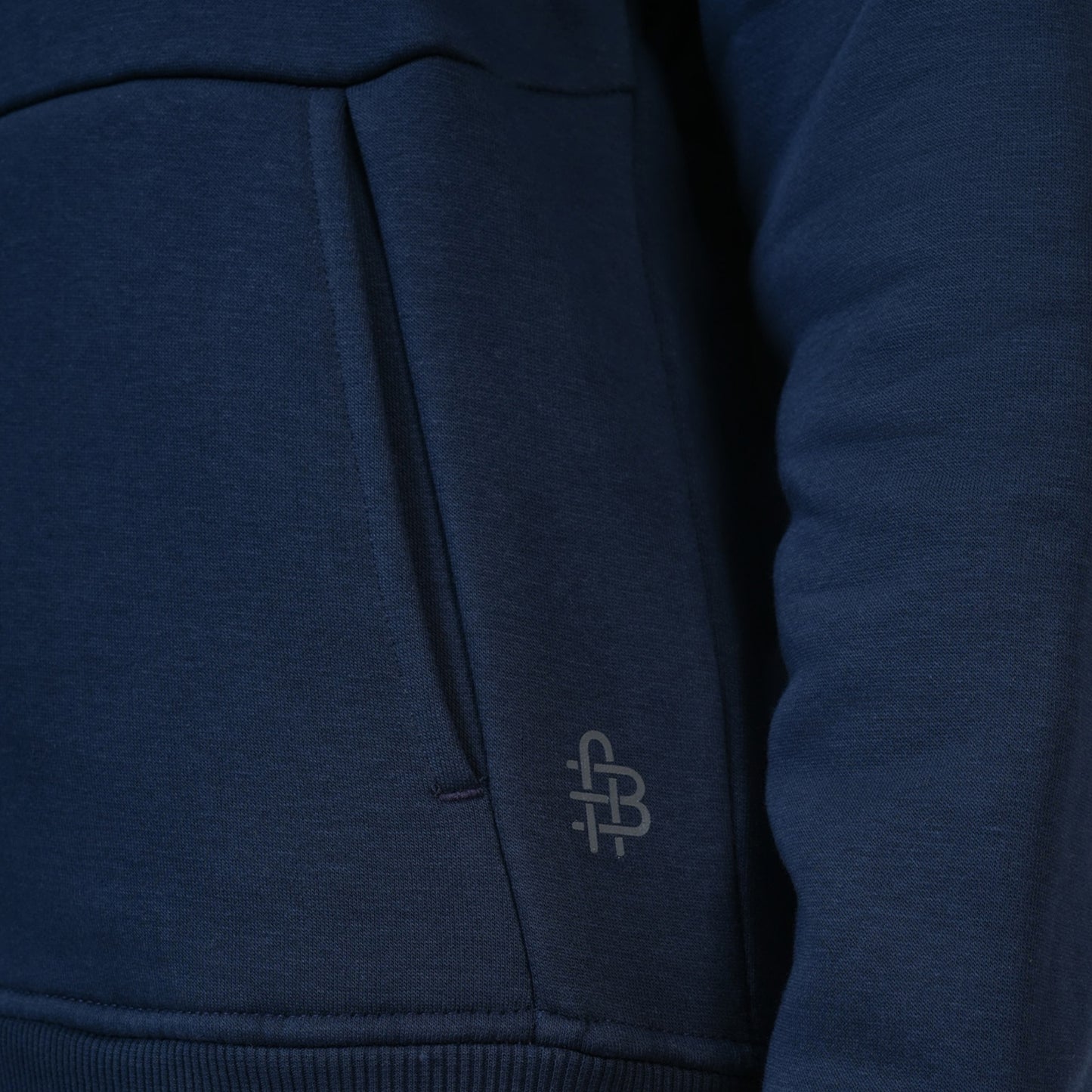 Women’s Zipper Hooded Winter Sweatshirt (Blue)