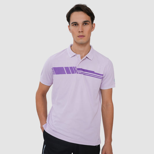 Men’s Polo Half Sleeve T-Shirt - Lilac