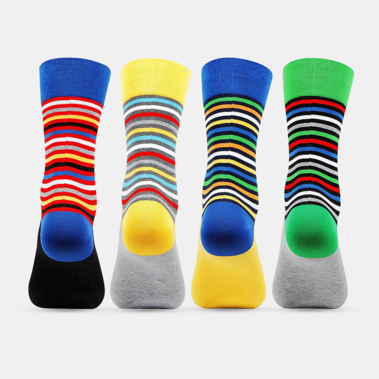 Men Designer Bold socks - Pack of 4